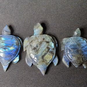 High quality labradorite sea turtle
